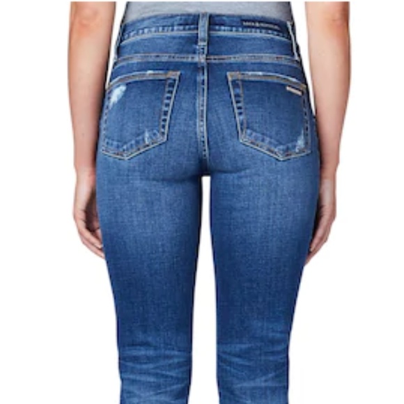 ROCK & REPUBLIC Distressed/Ripped Mid Rise Jeans - Picture 2 of 3